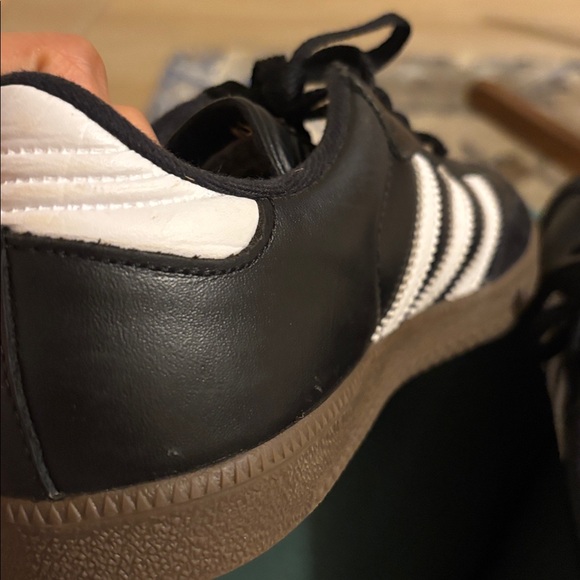 Adidas Black and White Classic Sneakers - Picture 6 of 9